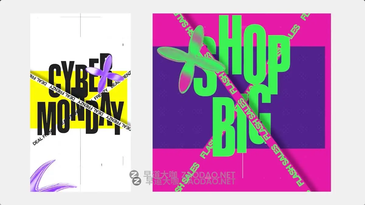 FCPX插件 创意3D金属几何潮牌大牌开场白宣传片短片海报动画特效 Techno Steel: Sale Edition Opener插图3 FCPX插件 创意3D金属几何潮牌大牌开场白宣传片短片海报动画特效 Techno Steel: Sale Edition Opener插图3