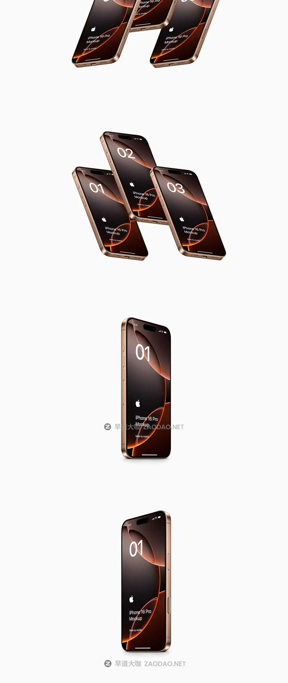 24款钛金属苹果iPhone 16 Pro手机UI广告设计展示贴图PSD样机MOCKUP模板 iPhone 16 Pro – 24 Mockups Scenes插图10 24款钛金属苹果iPhone 16 Pro手机UI广告设计展示贴图PSD样机MOCKUP模板 iPhone 16 Pro – 24 Mockups Scenes插图10