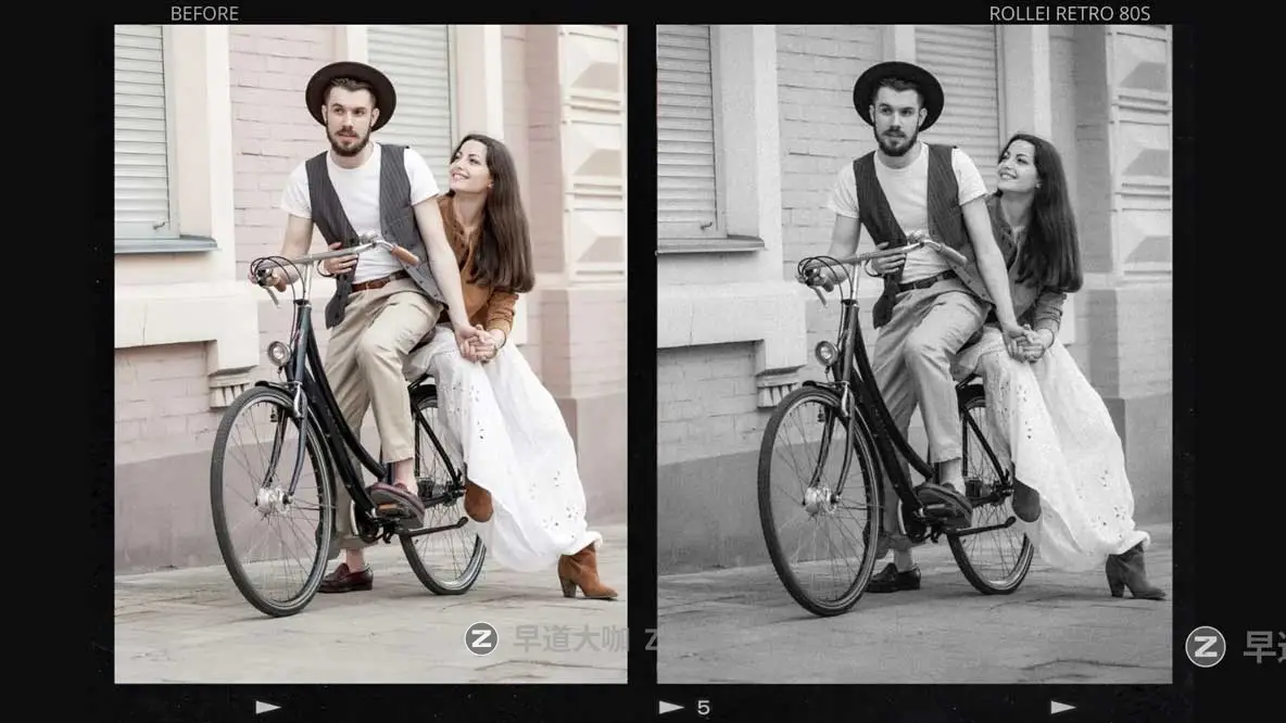 高级80年代复古黑白电影风格经典颗粒效果模拟扫街肖像照片调色Lightroom&Capture one预设 HelloPresets Rollei Retro 80s Lightroom presets/ Capture one styles插图11 高级80年代复古黑白电影风格经典颗粒效果模拟扫街肖像照片调色Lightroom&Capture one预设 HelloPresets Rollei Retro 80s Lightroom presets/ Capture one styles插图11