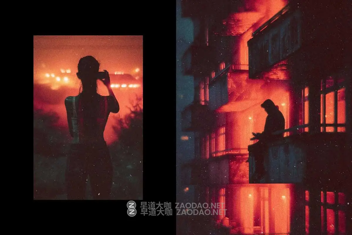 复古做旧电影外观杂点颗粒老式照片效果PS特效滤镜插件样机素材 Cinematic Drama Glow Photo Effect插图5 复古做旧电影外观杂点颗粒老式照片效果PS特效滤镜插件样机素材 Cinematic Drama Glow Photo Effect插图5