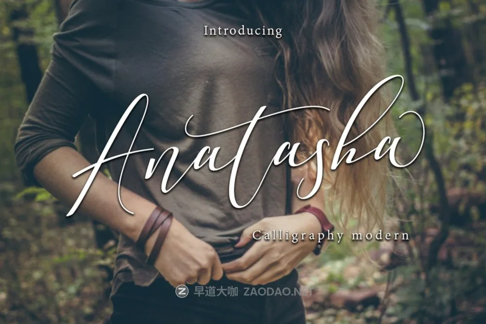 现代复古品牌海报邀请函设计手写英文字体安装包 Anatasha Calligraphy Modern插图 现代复古品牌海报邀请函设计手写英文字体安装包 Anatasha Calligraphy Modern插图