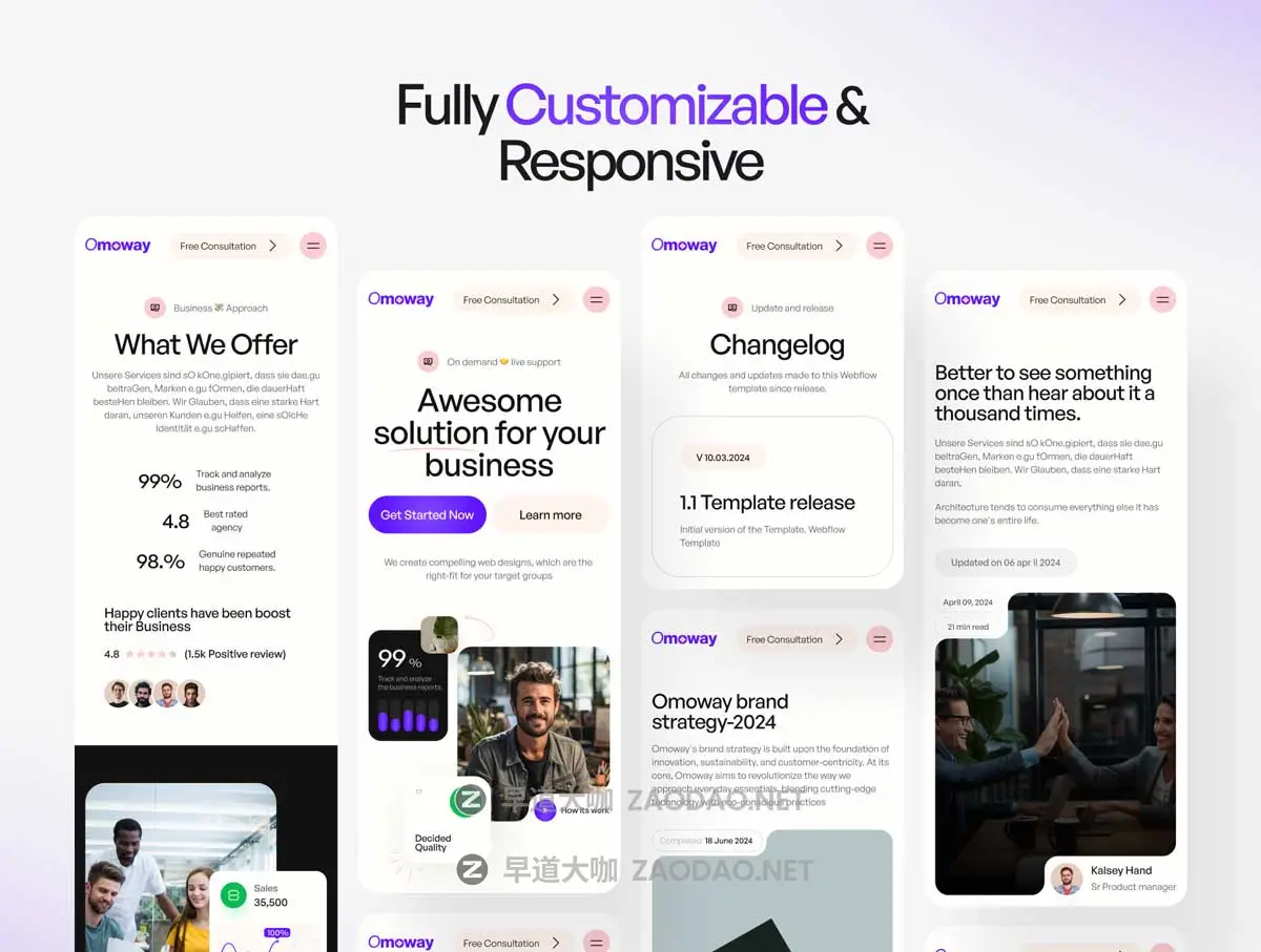 37+屏现代响应式公司企业网站用户登录页面WEB UI设计Figma模板套件 Corporate Agency Website UI Kit插图4 37+屏现代响应式公司企业网站用户登录页面WEB UI设计Figma模板套件 Corporate Agency Website UI Kit插图4