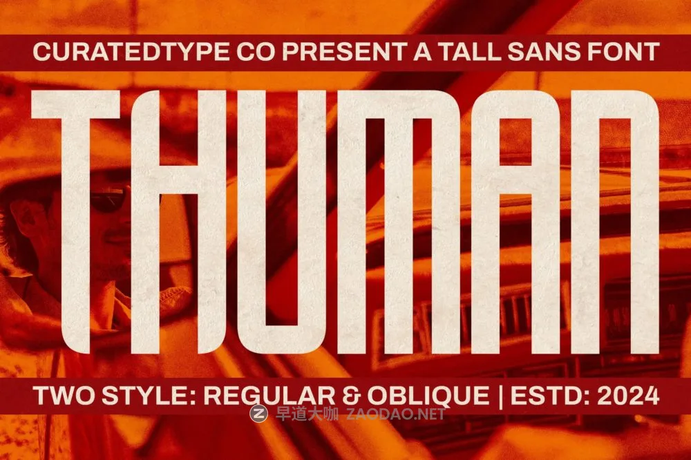 现代优雅品牌海报徽标设计无衬线英文字体安装包 Thuman – Tall Display Font插图 现代优雅品牌海报徽标设计无衬线英文字体安装包 Thuman – Tall Display Font插图