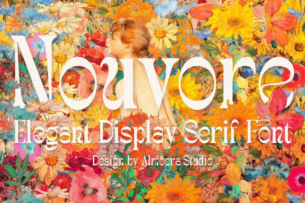 时尚复古品牌包装广告婚礼徽标设计衬线英文字体安装包 Nouvore – Display Serif Font插图 时尚复古品牌包装广告婚礼徽标设计衬线英文字体安装包 Nouvore – Display Serif Font插图