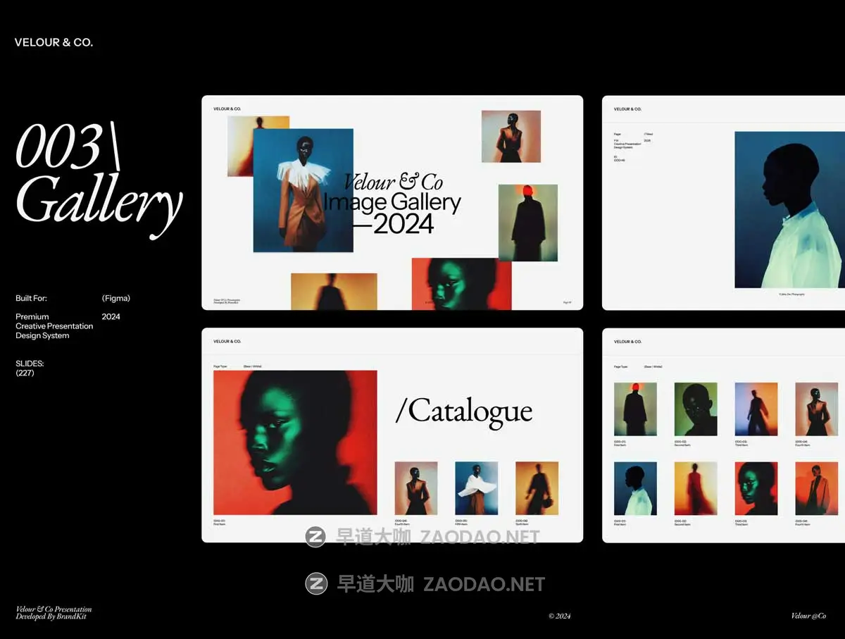 227页品牌宣传策划提案书图文排版演示文稿幻灯片Figma格式模板套件素材 Velour & Co Presentation Kit插图5 227页品牌宣传策划提案书图文排版演示文稿幻灯片Figma格式模板套件素材 Velour & Co Presentation Kit插图5