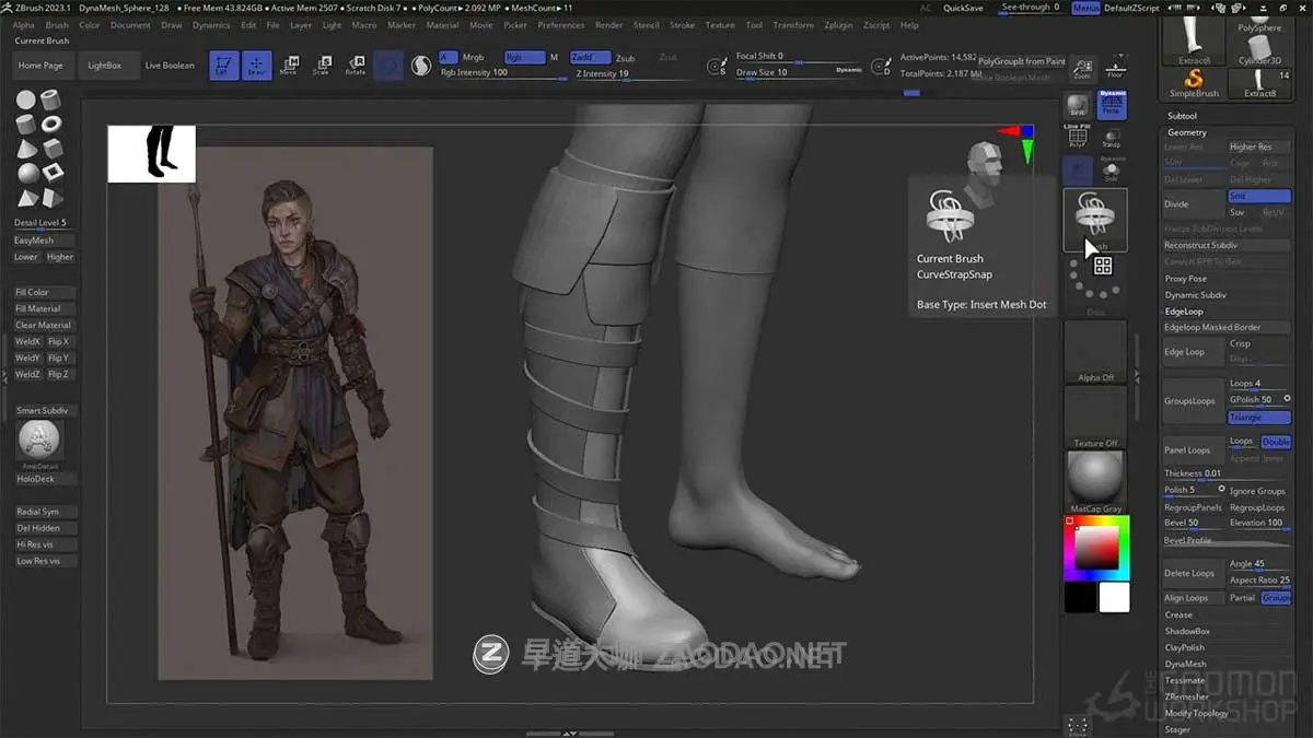 Maya+MD+ZB电影资产角色衣服建模制作视频教程 中英文字幕 Character Asset Creation for Cinematics Vol. 1插图1 Maya+MD+ZB电影资产角色衣服建模制作视频教程 中英文字幕 Character Asset Creation for Cinematics Vol. 1插图1