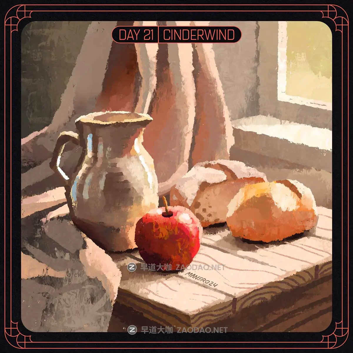 超酷卡通手绘插画绘画水墨素描颗粒纹理毛笔笔刷procreate笔刷画笔素材 Brushtober 2024 Brush Set for Procreate插图6 超酷卡通手绘插画绘画水墨素描颗粒纹理毛笔笔刷procreate笔刷画笔素材 Brushtober 2024 Brush Set for Procreate插图6