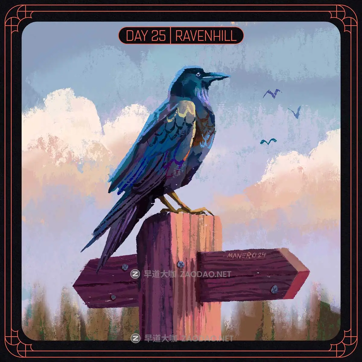 超酷卡通手绘插画绘画水墨素描颗粒纹理毛笔笔刷procreate笔刷画笔素材 Brushtober 2024 Brush Set for Procreate插图5 超酷卡通手绘插画绘画水墨素描颗粒纹理毛笔笔刷procreate笔刷画笔素材 Brushtober 2024 Brush Set for Procreate插图5