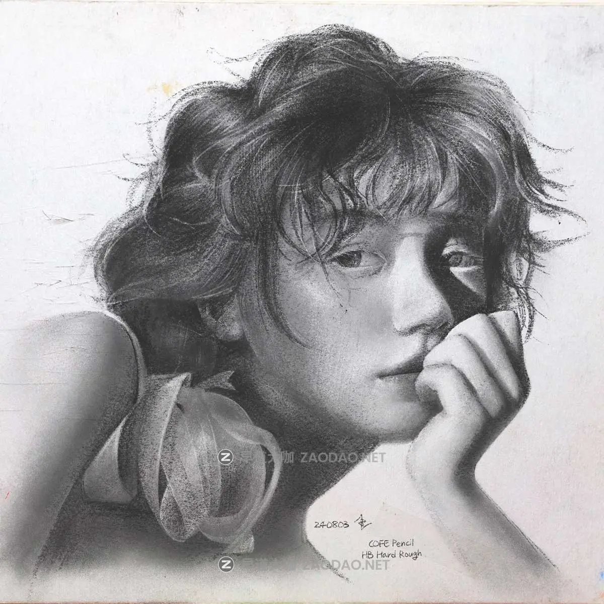 真实铅笔素描木炭笔线条绘画插画procreate笔刷画笔素材 CRISP Pencil Pack for Procreate插图8 真实铅笔素描木炭笔线条绘画插画procreate笔刷画笔素材 CRISP Pencil Pack for Procreate插图8