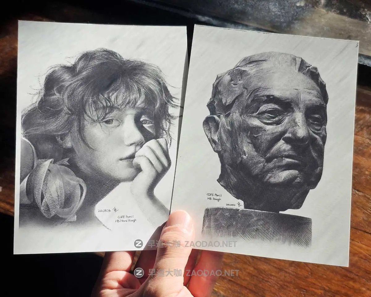 真实铅笔素描木炭笔线条绘画插画procreate笔刷画笔素材 CRISP Pencil Pack for Procreate插图29 真实铅笔素描木炭笔线条绘画插画procreate笔刷画笔素材 CRISP Pencil Pack for Procreate插图29