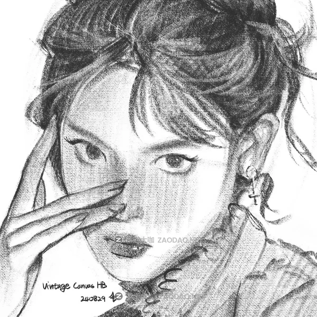 真实铅笔素描木炭笔线条绘画插画procreate笔刷画笔素材 CRISP Pencil Pack for Procreate插图13 真实铅笔素描木炭笔线条绘画插画procreate笔刷画笔素材 CRISP Pencil Pack for Procreate插图13