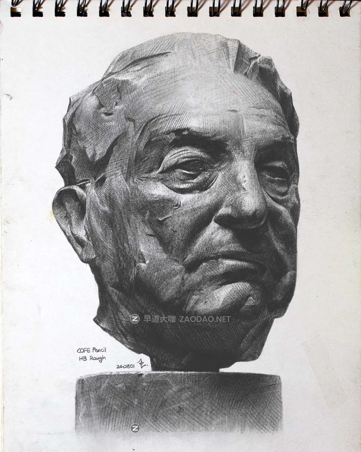 真实铅笔素描木炭笔线条绘画插画procreate笔刷画笔素材 CRISP Pencil Pack for Procreate插图18 真实铅笔素描木炭笔线条绘画插画procreate笔刷画笔素材 CRISP Pencil Pack for Procreate插图18