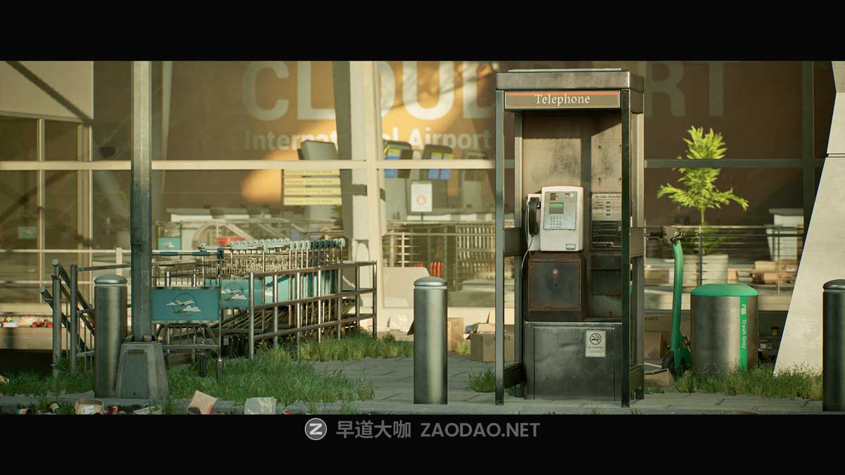 Blender+SP+ZBrush三维游戏模型资产建模贴图渲染全流程教程 中文字幕 Creating Hero Assets for Games & Cinematics插图3