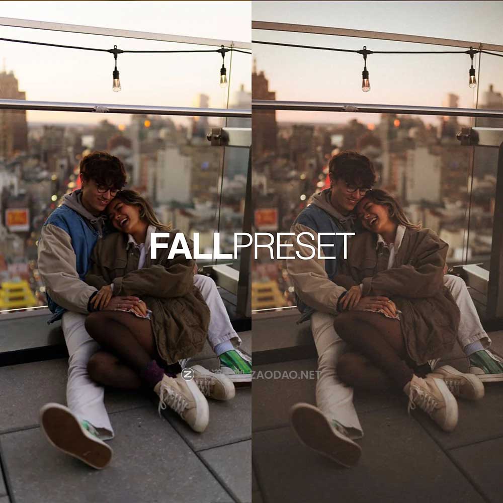 12款复古怀旧浅褐色粉红色情侣肖像摄影照片调色Lightroom预设包 LUIZCLAS – ESSENTIALS PRESETS插图4
