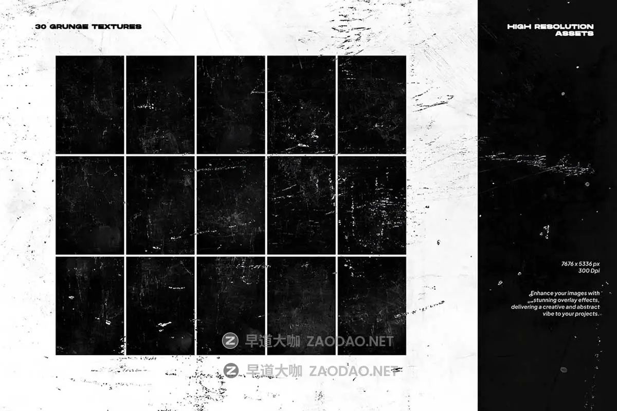 30款黑色复古做旧划痕裂纹粗糙仿旧纹理高清JPG背景图片设计素材 Extreme Grunge Textures插图4 30款黑色复古做旧划痕裂纹粗糙仿旧纹理高清JPG背景图片设计素材 Extreme Grunge Textures插图4