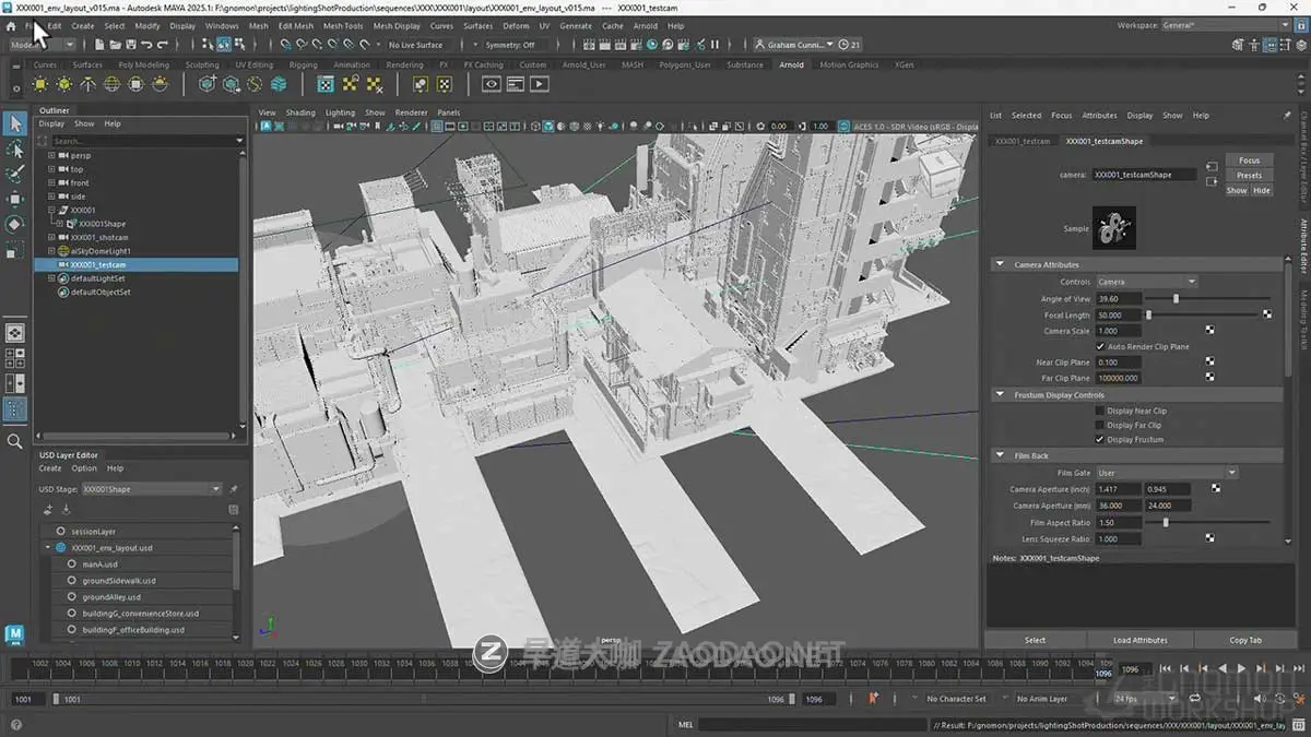 Nuke/Maya电影镜头照明灯光雾气氛围动画渲染全流程视频教程 中英文字幕 Cinematic Lighting Shot Production插图3 Nuke/Maya电影镜头照明灯光雾气氛围动画渲染全流程视频教程 中英文字幕 Cinematic Lighting Shot Production插图3