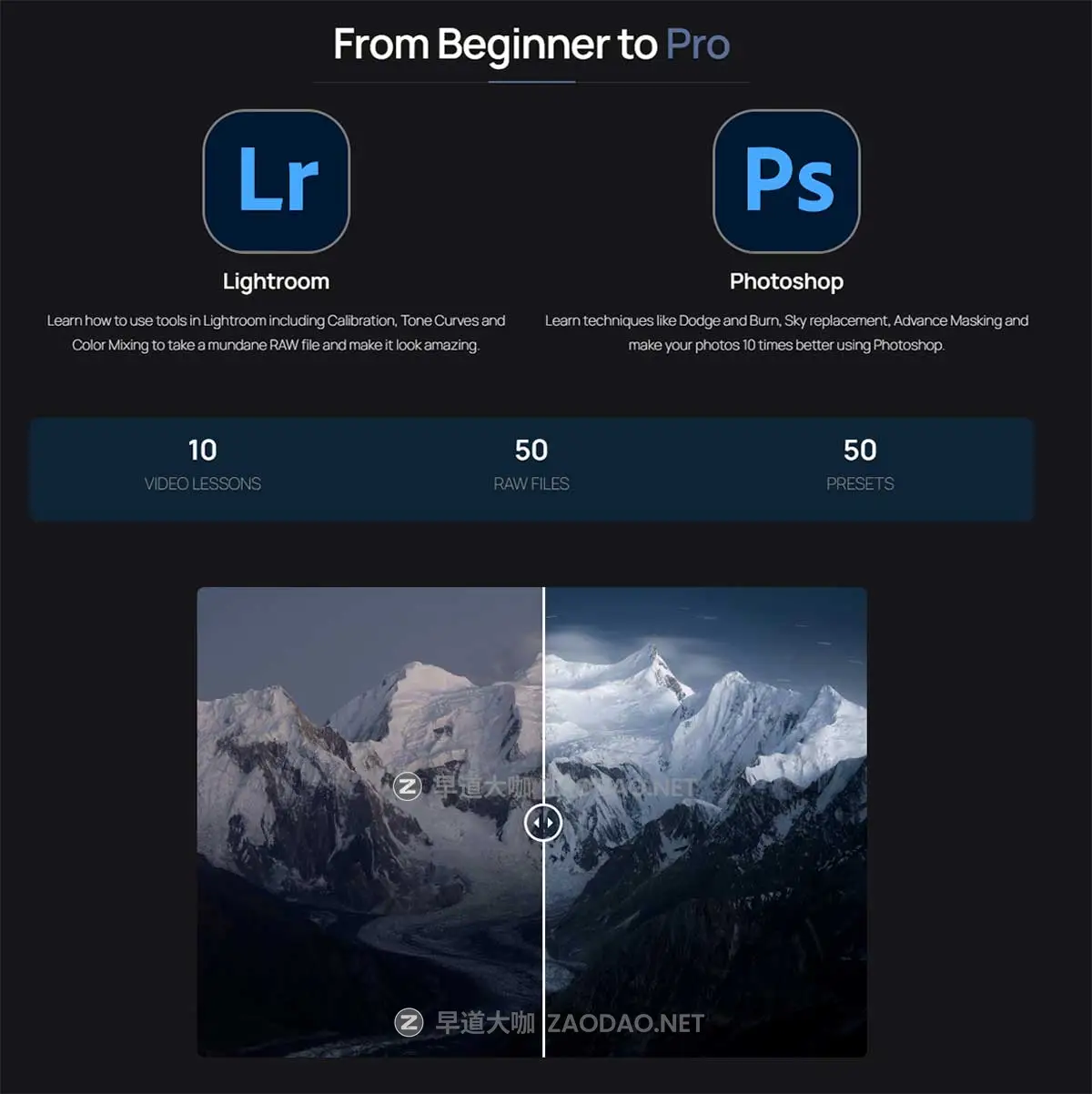初级到高级专业旅行摄影拍摄照片后期修图综合课程视频教程 中文字幕 KHUMAIS IDREES – Editing Masterclass插图2 初级到高级专业旅行摄影拍摄照片后期修图综合课程视频教程 中文字幕 KHUMAIS IDREES – Editing Masterclass插图2