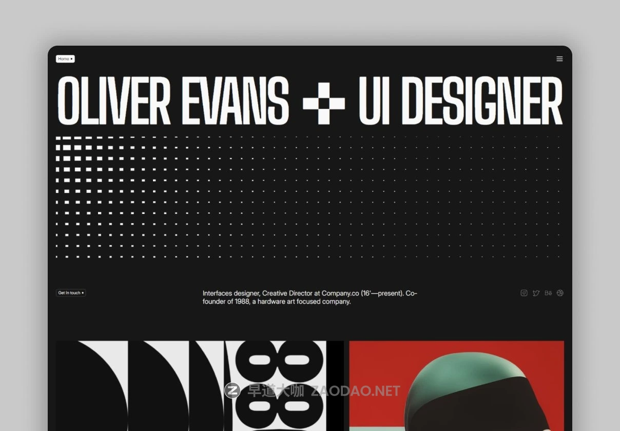 超酷暗黑系响应式作品集创意机构网站用户界面WEB UI设计Figma模板素材 Operator – Framer Portfolio Template插图 超酷暗黑系响应式作品集创意机构网站用户界面WEB UI设计Figma模板素材 Operator – Framer Portfolio Template插图