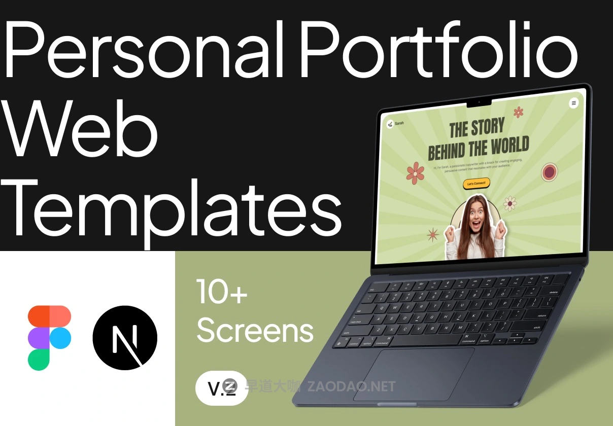 10+屏高级现代流行设计摄影作品集网站界面web ui设计figma模板素材 Personal Portfolio Web Templates V.2插图 10+屏高级现代流行设计摄影作品集网站界面web ui设计figma模板素材 Personal Portfolio Web Templates V.2插图