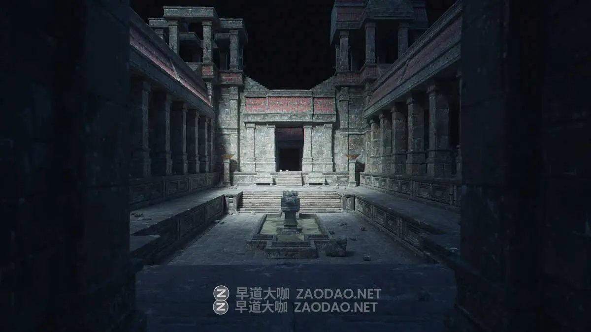 Blender失落古迹帝国寺庙古墓探险神秘遗迹场景元素3D模型 KitBash3D – Secrets of the Luminara插图7 Blender失落古迹帝国寺庙古墓探险神秘遗迹场景元素3D模型 KitBash3D – Secrets of the Luminara插图7