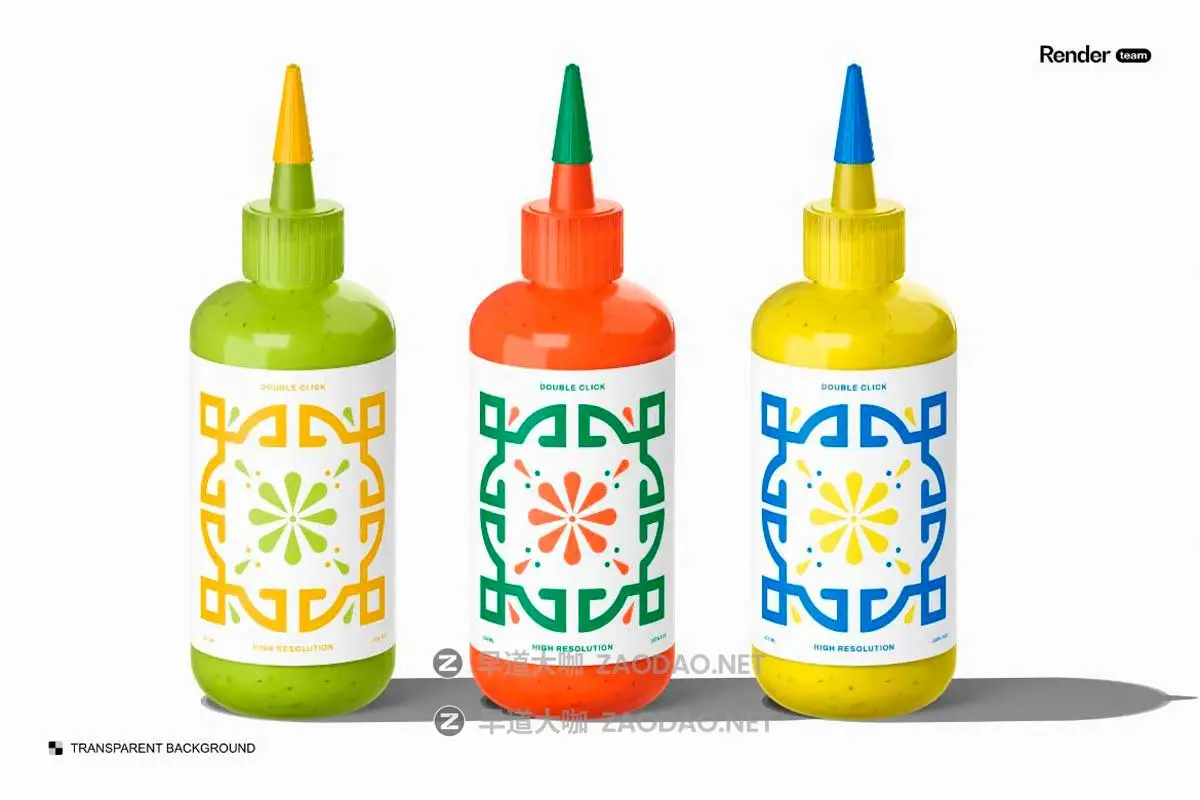 时尚逼真厨房调料番茄酱汁塑料挤压瓶包装瓶设计PS展示贴图样机合集 Sauce Bottle Mockup Set插图1 时尚逼真厨房调料番茄酱汁塑料挤压瓶包装瓶设计PS展示贴图样机合集 Sauce Bottle Mockup Set插图1