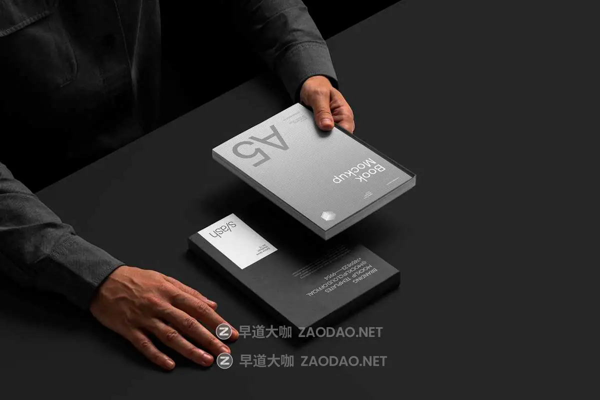 17款高级灰色调书籍文件夹名片iPad平板MacBook电脑iPhone手机VI设计展示PS贴图样机模板 Slash Branding Mockups Kit插图17 17款高级灰色调书籍文件夹名片iPad平板MacBook电脑iPhone手机VI设计展示PS贴图样机模板 Slash Branding Mockups Kit插图17