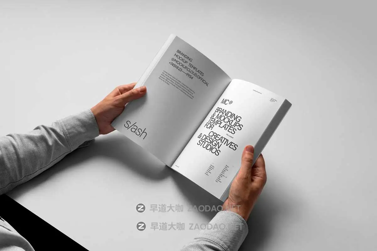 17款高级灰色调书籍文件夹名片iPad平板MacBook电脑iPhone手机VI设计展示PS贴图样机模板 Slash Branding Mockups Kit插图16 17款高级灰色调书籍文件夹名片iPad平板MacBook电脑iPhone手机VI设计展示PS贴图样机模板 Slash Branding Mockups Kit插图16