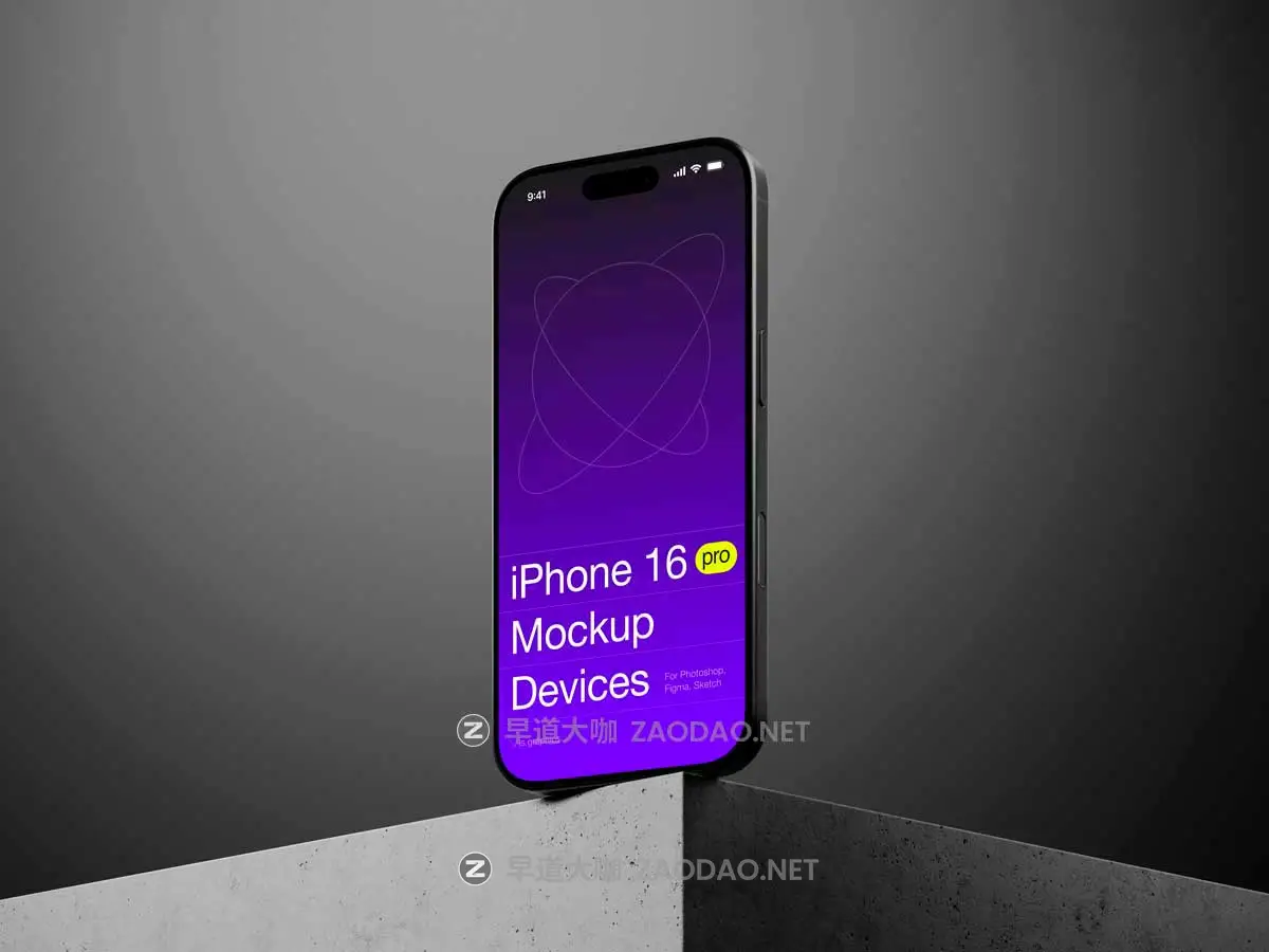 16款暗黑系工业风UI广告设计苹果iPhone 16 Pro手机贴图PS展示样机模板 U-Mockups, iPhone 16 Pro插图3 16款暗黑系工业风UI广告设计苹果iPhone 16 Pro手机贴图PS展示样机模板 U-Mockups, iPhone 16 Pro插图3