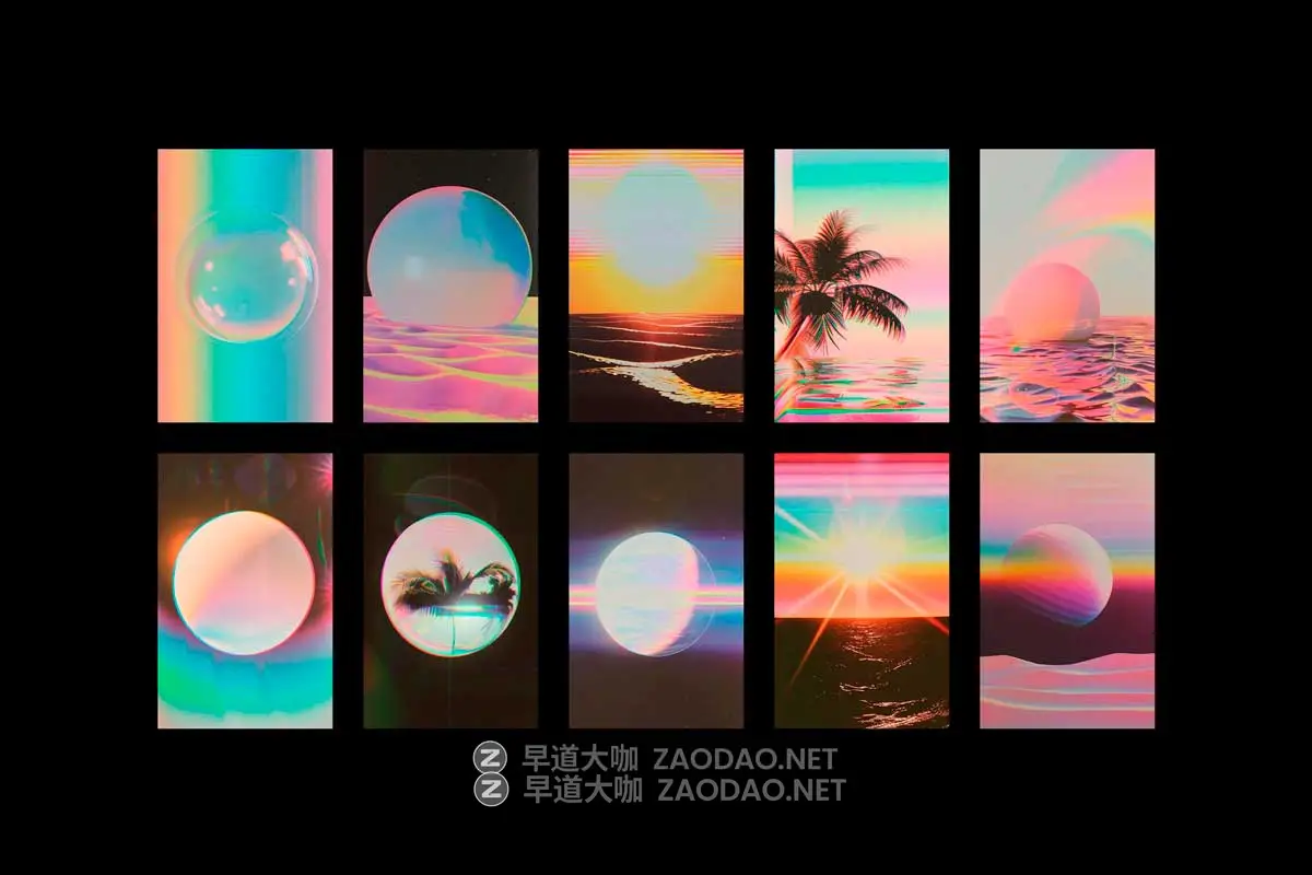 480+款超现实欧美赛博朋克蒸汽波雕像物品3D背景复古拼体剪贴画设计素材 Vaporwave Collage Kit插图13 480+款超现实欧美赛博朋克蒸汽波雕像物品3D背景复古拼体剪贴画设计素材 Vaporwave Collage Kit插图13