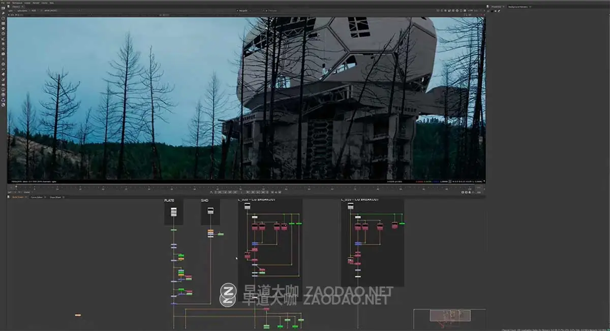 Maya+Clarisse+Nuke+PS未来科幻末日废土场景数字绘景合成视频教程 中英文字幕 Creating Concept Art with 3DDMP techniques – 19+Hr Realtime Tutorial插图1 Maya+Clarisse+Nuke+PS未来科幻末日废土场景数字绘景合成视频教程 中英文字幕 Creating Concept Art with 3DDMP techniques – 19+Hr Realtime Tutorial插图1