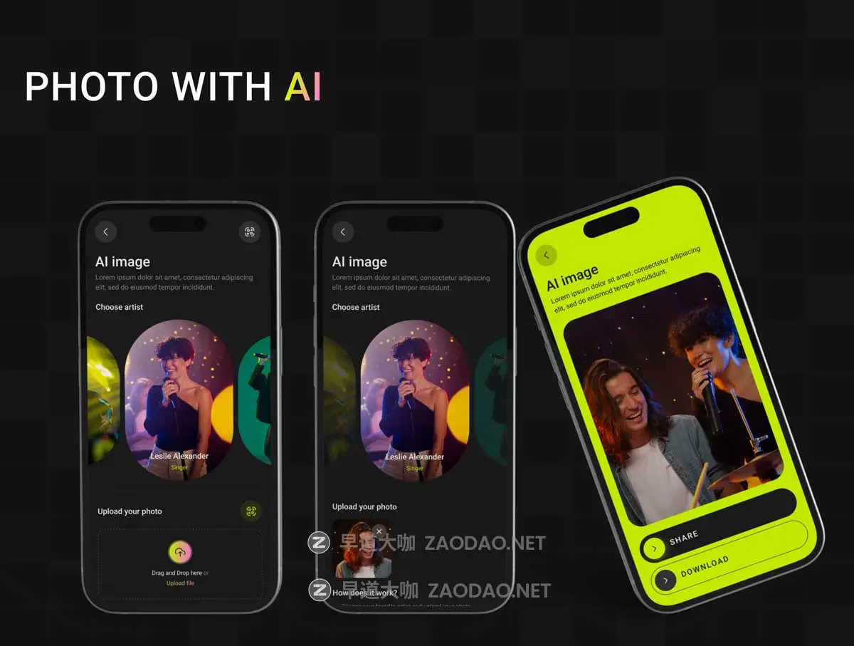 70+屏暗黑系活动音乐电影票AI智能聊天预订购买APP UI界面设计Figma模板套件 Eventoo- The AI-Powered Event Booking App UI Kit插图4 70+屏暗黑系活动音乐电影票AI智能聊天预订购买APP UI界面设计Figma模板套件 Eventoo- The AI-Powered Event Booking App UI Kit插图4