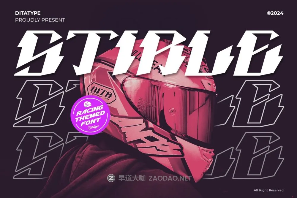 未来科幻机甲先锋硬核工业风机能PSAI装饰英文字体安装包 Stirle插图 未来科幻机甲先锋硬核工业风机能PSAI装饰英文字体安装包 Stirle插图