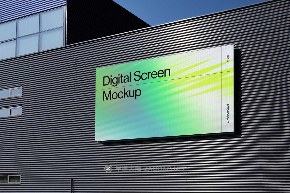 7款高级街头广告牌海报旗帜Vi品牌设计PS展示贴图样机模板素材 City Branding Billboard Mockups / RAW Series 3插图5