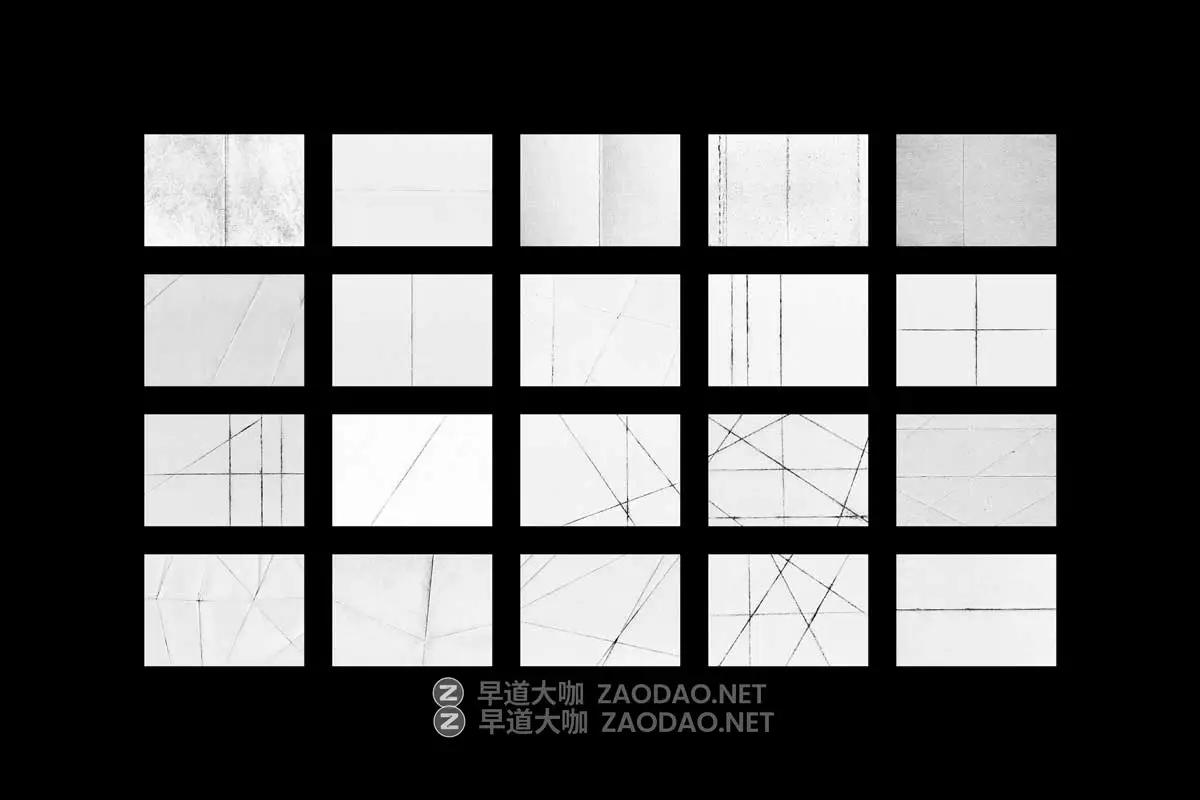 40款粗犷黑白做旧折痕杂点纸张纹理肌理模拟JPG高清背景图设计素材 Crumpled Paper Textures Collection插图3 40款粗犷黑白做旧折痕杂点纸张纹理肌理模拟JPG高清背景图设计素材 Crumpled Paper Textures Collection插图3
