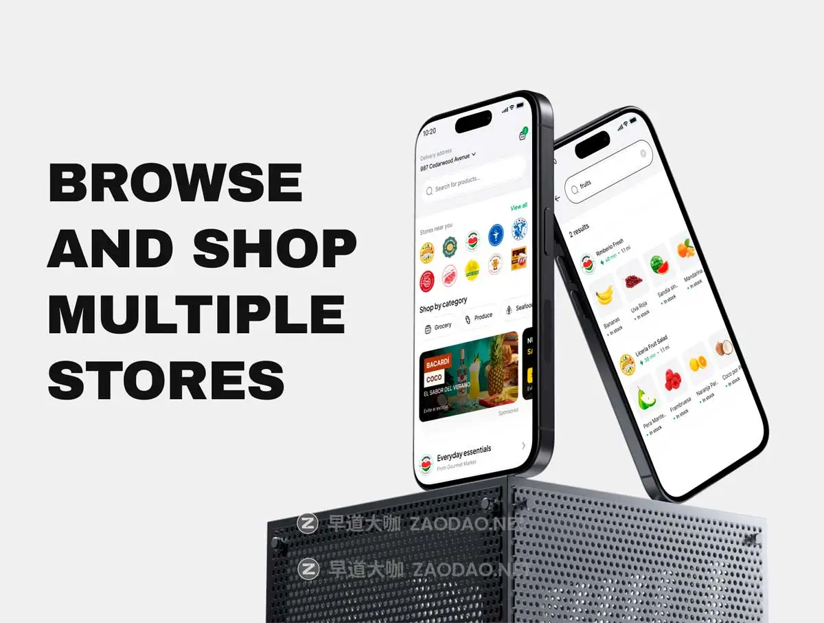 极简杂货食品美食订购购买超市软件APP UI界面设计Figma模板+代码 Bites – Food Ordering App UI Kit插图1 极简杂货食品美食订购购买超市软件APP UI界面设计Figma模板+代码 Bites – Food Ordering App UI Kit插图1