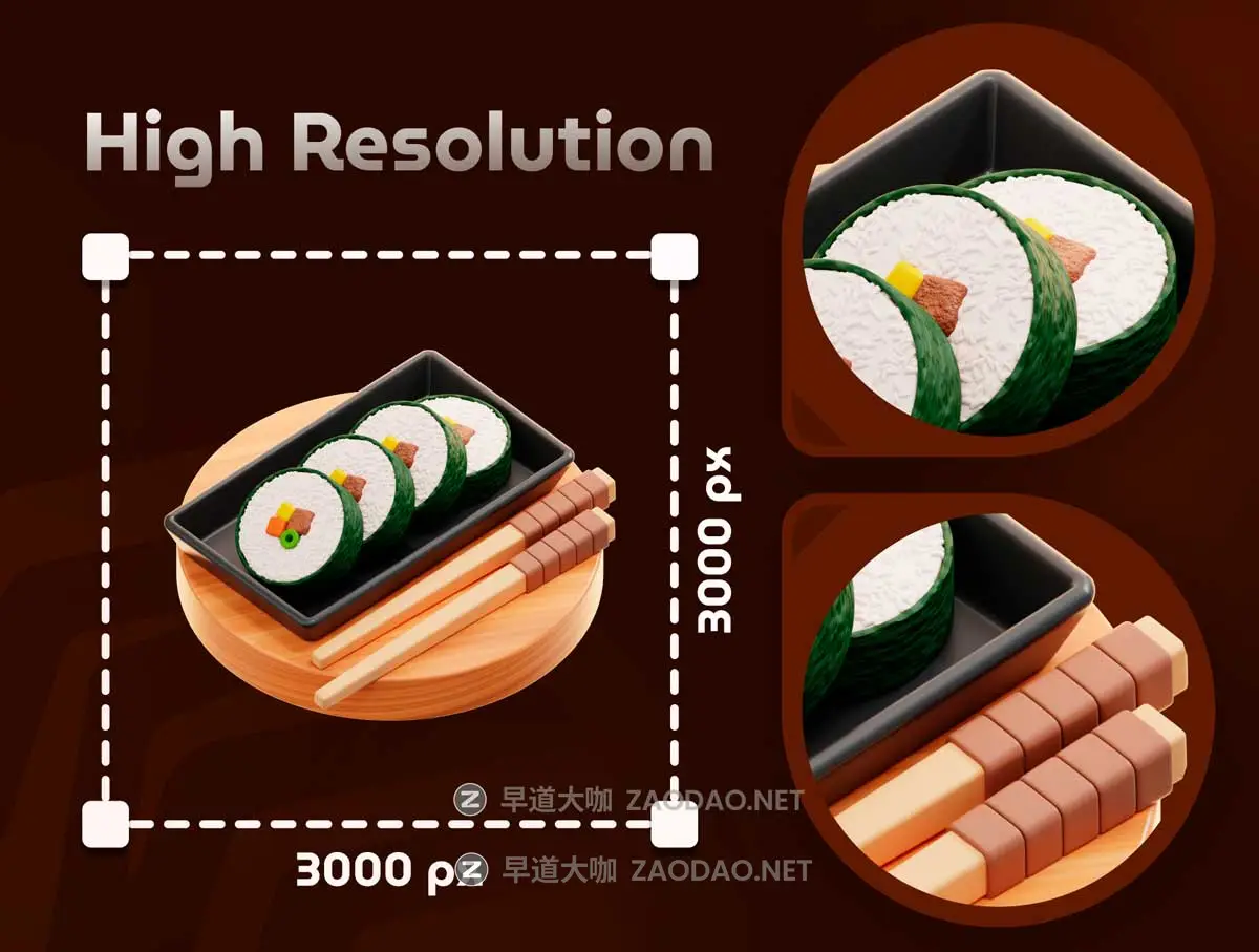 15款独特韩国食品美食3D三维图标Icons设计Blender/PNG格式素材 Korean Food 3D Icon Set插图2 15款独特韩国食品美食3D三维图标Icons设计Blender/PNG格式素材 Korean Food 3D Icon Set插图2