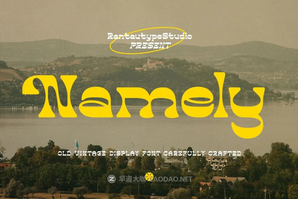 复古杂志广告邀请函徽标设计衬线英文字体安装包 Namely Old Vintage Retro Font插图 复古杂志广告邀请函徽标设计衬线英文字体安装包 Namely Old Vintage Retro Font插图