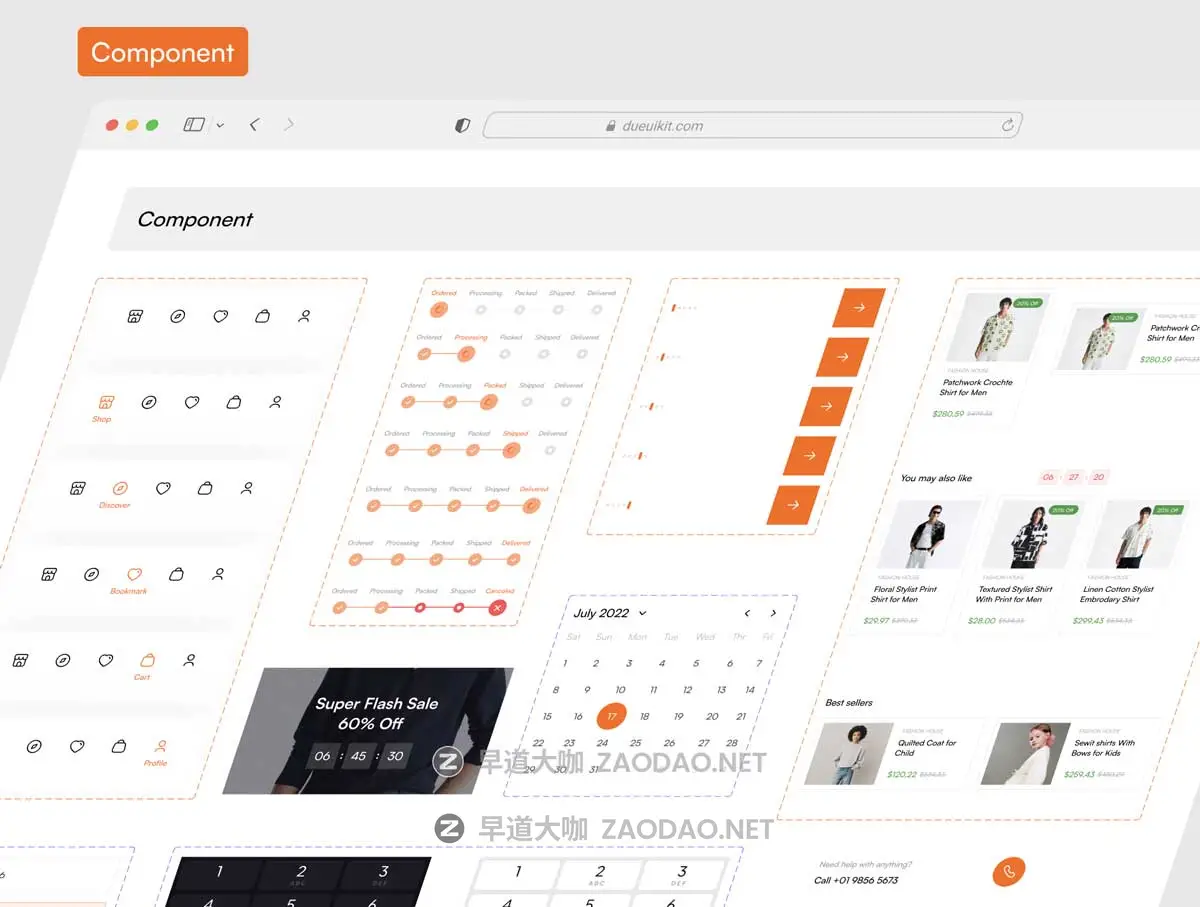 300+屏双配色在线购物电子商务商城APP应用程序UI界面设计Figma模板套件 Easy Shop E-commerce UI kit插图2 300+屏双配色在线购物电子商务商城APP应用程序UI界面设计Figma模板套件 Easy Shop E-commerce UI kit插图2