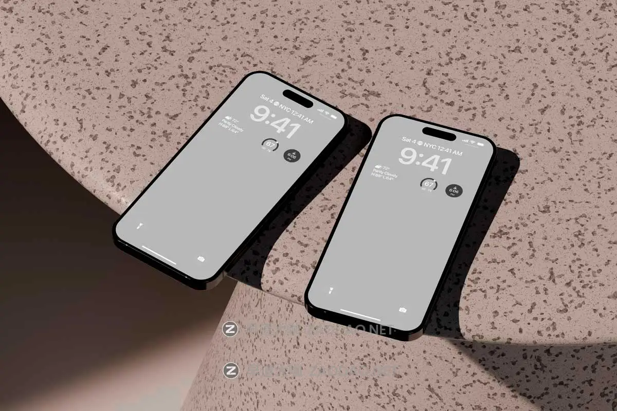 10款高级苹果iPhone 16 Pro手机UI界面设计展示效果图PS贴图样机模板 iPhone 16 Pro Mockup Vol.2插图9 10款高级苹果iPhone 16 Pro手机UI界面设计展示效果图PS贴图样机模板 iPhone 16 Pro Mockup Vol.2插图9