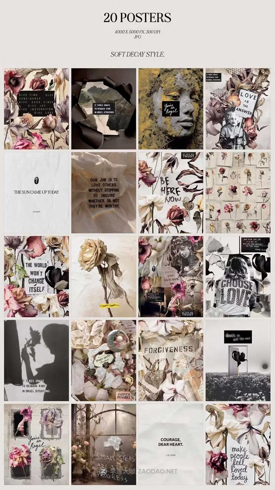 复古花朵花卉褶皱折痕破损纸张物品拼贴艺术海报设计PNG免抠图片素材 Life-Inspired – Mixed Media Collection插图1 复古花朵花卉褶皱折痕破损纸张物品拼贴艺术海报设计PNG免抠图片素材 Life-Inspired – Mixed Media Collection插图1