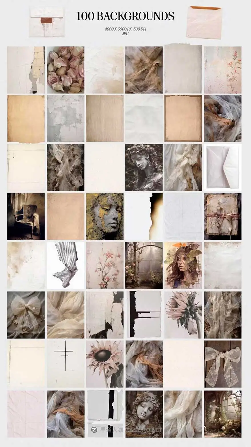 复古花朵花卉褶皱折痕破损纸张物品拼贴艺术海报设计PNG免抠图片素材 Life-Inspired – Mixed Media Collection插图2 复古花朵花卉褶皱折痕破损纸张物品拼贴艺术海报设计PNG免抠图片素材 Life-Inspired – Mixed Media Collection插图2