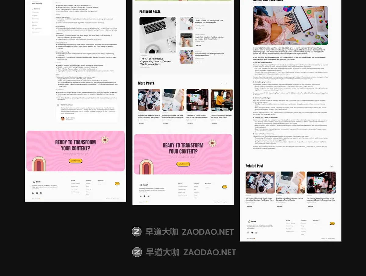 10+屏高级现代流行设计摄影作品集网站界面web ui设计figma模板素材 Personal Portfolio Web Templates V.2插图11 10+屏高级现代流行设计摄影作品集网站界面web ui设计figma模板素材 Personal Portfolio Web Templates V.2插图11
