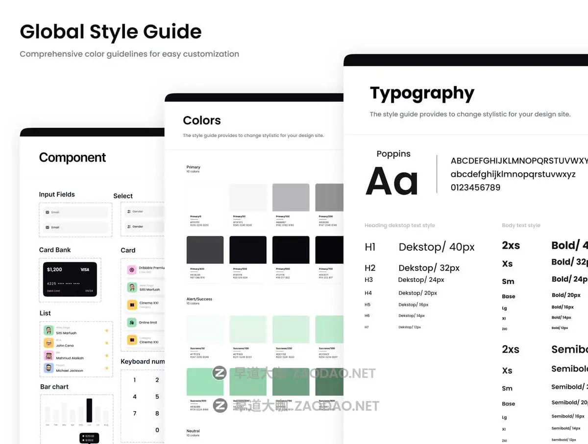 50+屏时尚财务管理金融理财电子钱包APP UI界面设计Figma模板套件素材 Banksad – Finance Mobile App UI Kit插图3 50+屏时尚财务管理金融理财电子钱包APP UI界面设计Figma模板套件素材 Banksad – Finance Mobile App UI Kit插图3