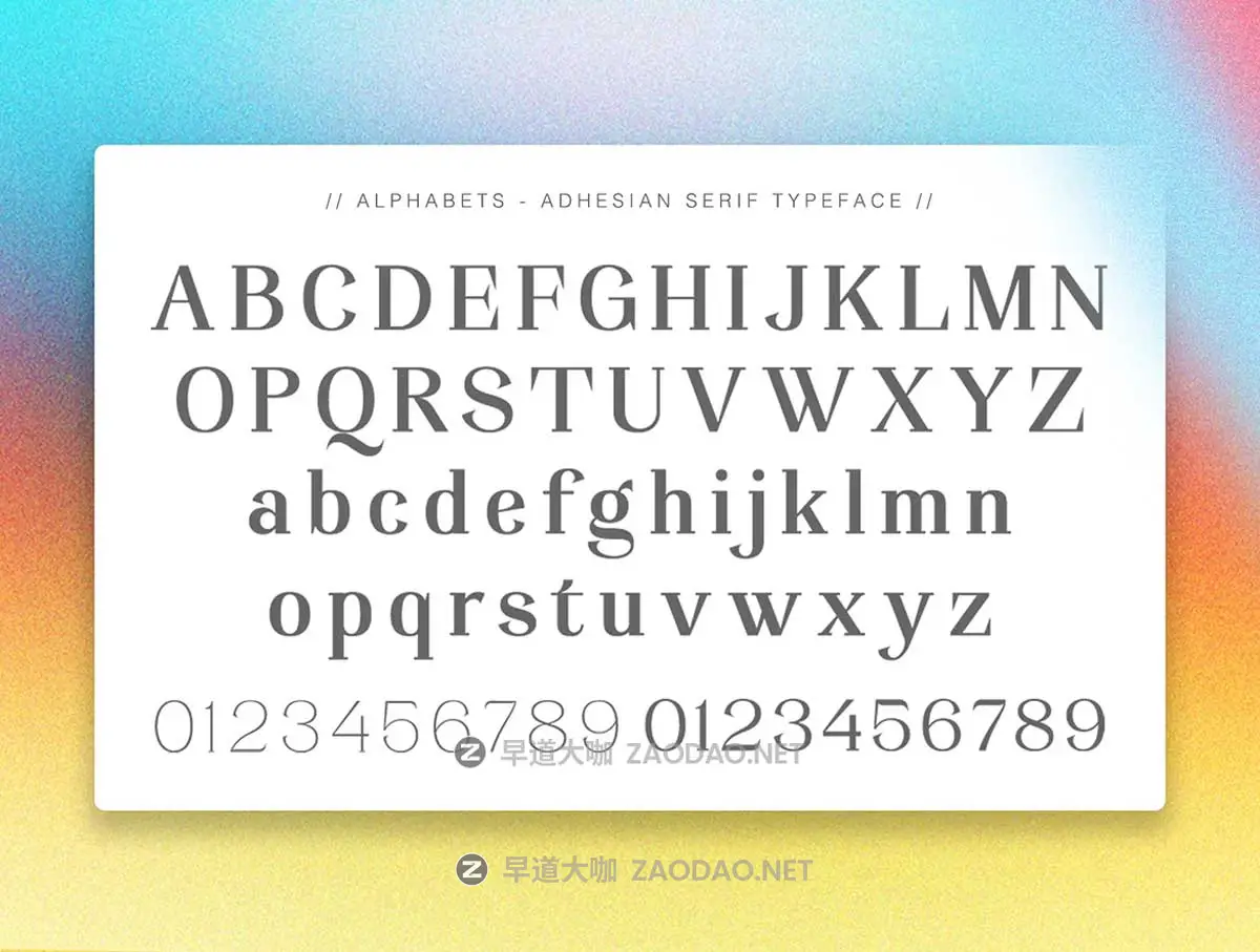 优雅几何风格欧美海报杂志标题Logo设计PSAI无衬线英文字体安装包素材 Adhesian Font插图7 优雅几何风格欧美海报杂志标题Logo设计PSAI无衬线英文字体安装包素材 Adhesian Font插图7