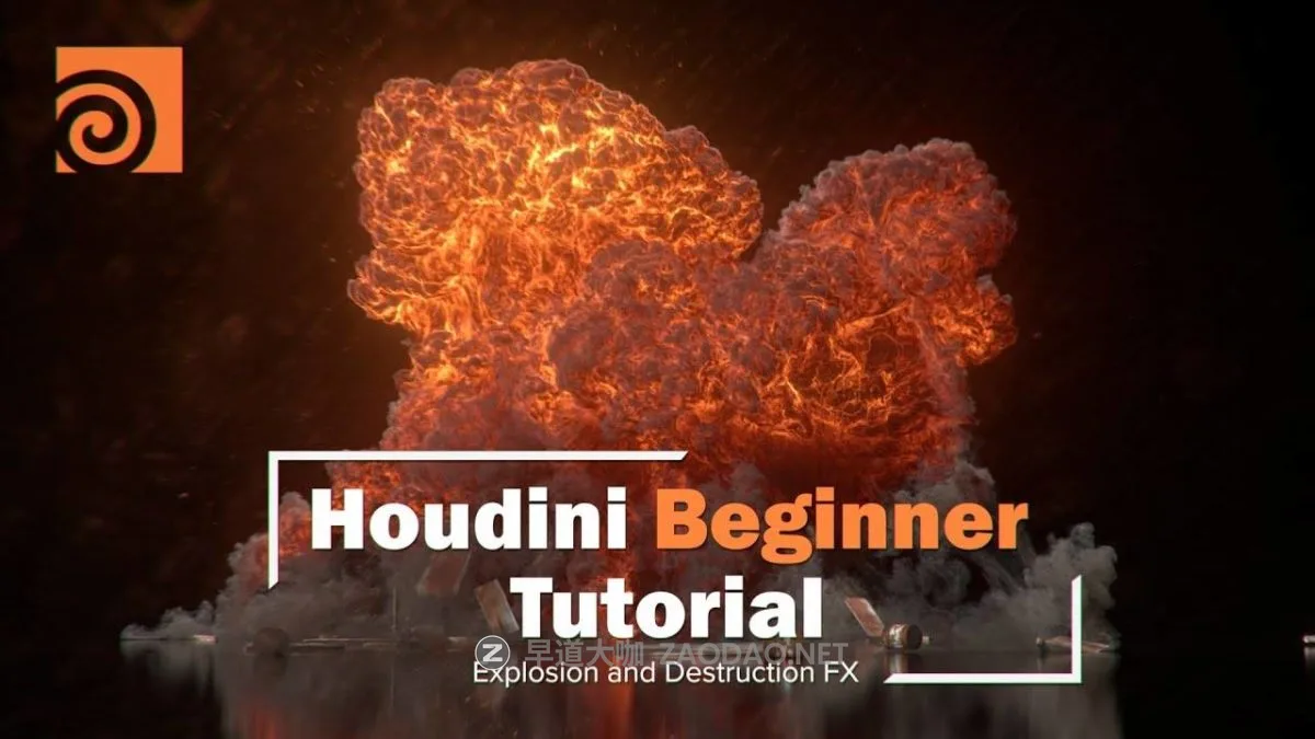 Houdini创建爆炸破坏电影特效视频教程 中英文字幕 Houdini Explosion and Destruction | Introduction Course插图 Houdini创建爆炸破坏电影特效视频教程 中英文字幕 Houdini Explosion and Destruction | Introduction Course插图