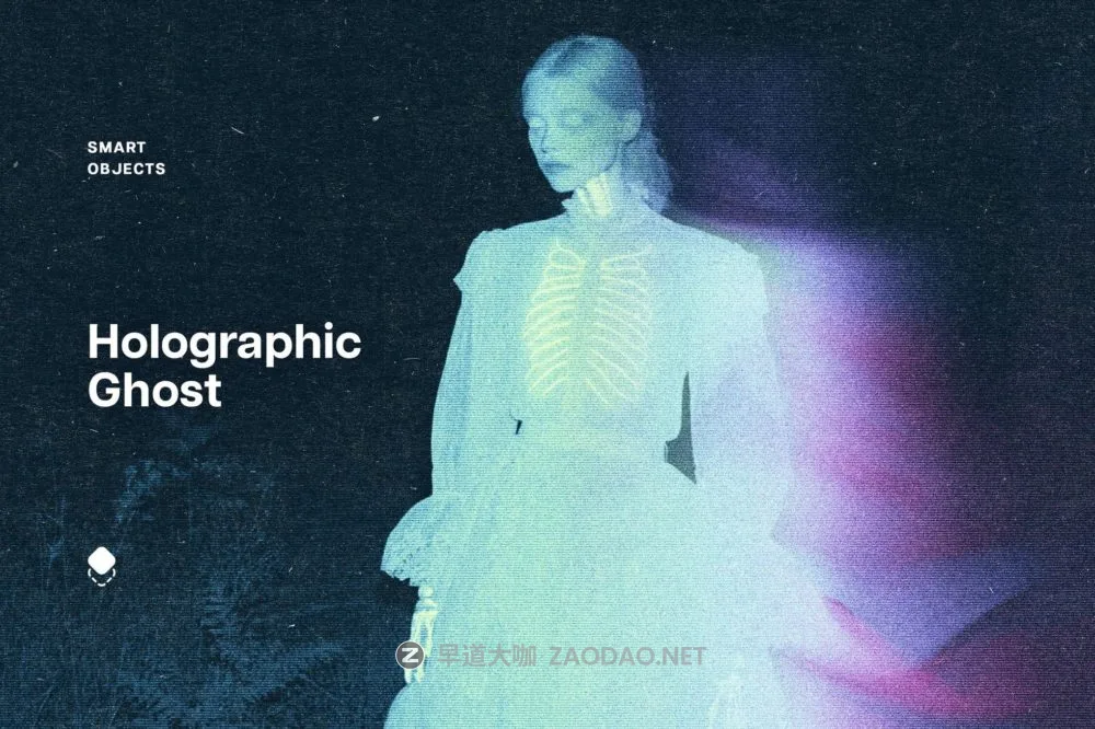超酷做旧杂点渐变模糊VHS全息热像仪照片效果PS特效滤镜样机 Holographic Ghost Photo Effect插图 超酷做旧杂点渐变模糊VHS全息热像仪照片效果PS特效滤镜样机 Holographic Ghost Photo Effect插图