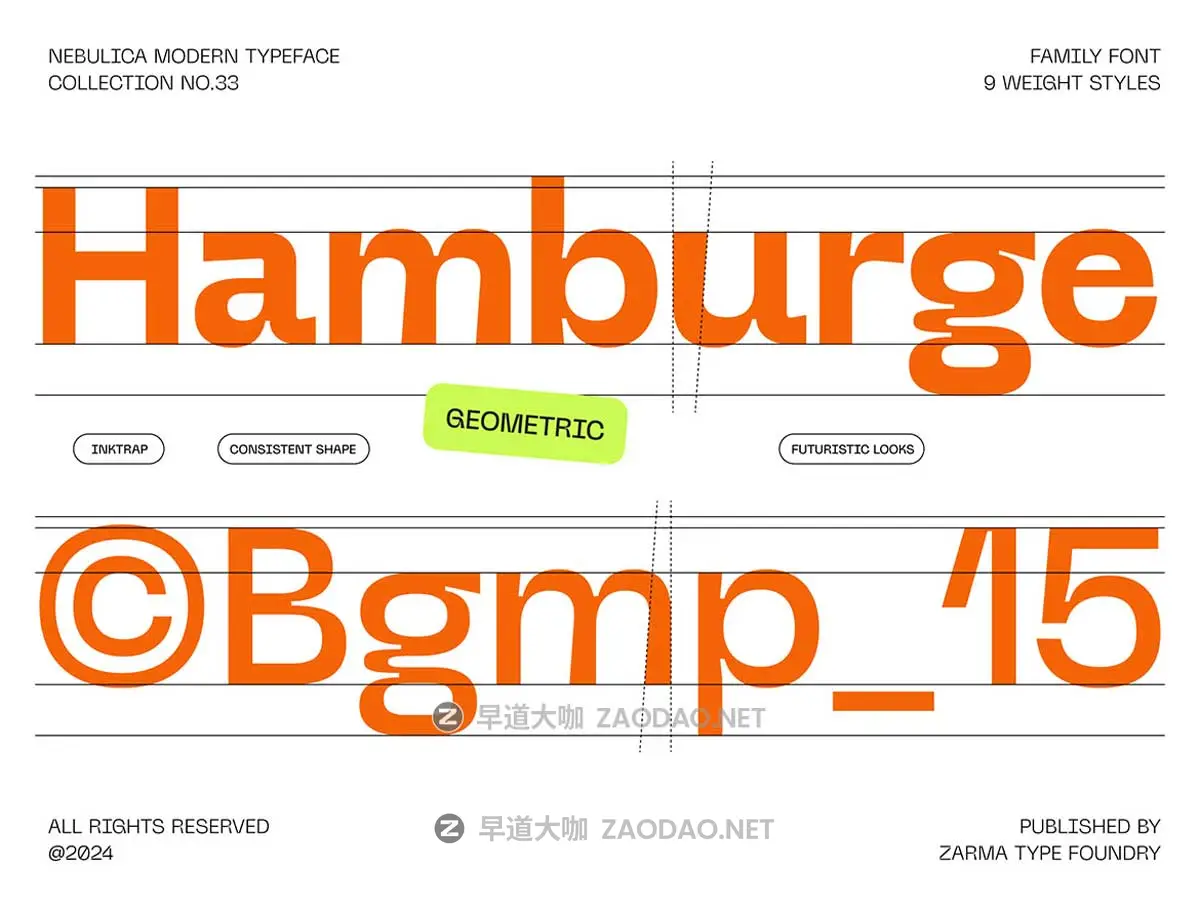 现代潮流实验性几何风海报标题Logo设计PSAI无衬线英文字体安装包 Nebulica Font插图3 现代潮流实验性几何风海报标题Logo设计PSAI无衬线英文字体安装包 Nebulica Font插图3