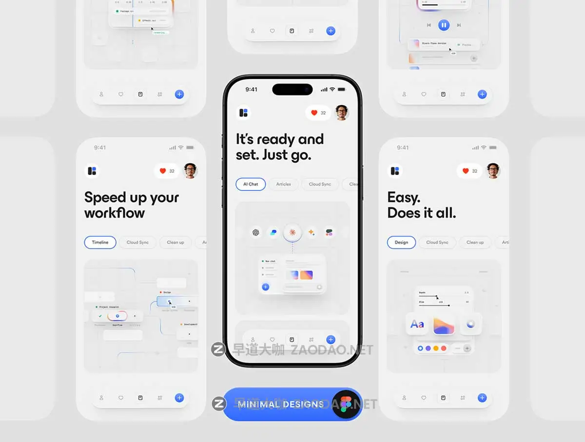 高级双配色金融科技社交交友聊天APP UI卡片小工具设计Figma格式素材 Bento Pro: Multipurpose 2.0插图2 高级双配色金融科技社交交友聊天APP UI卡片小工具设计Figma格式素材 Bento Pro: Multipurpose 2.0插图2