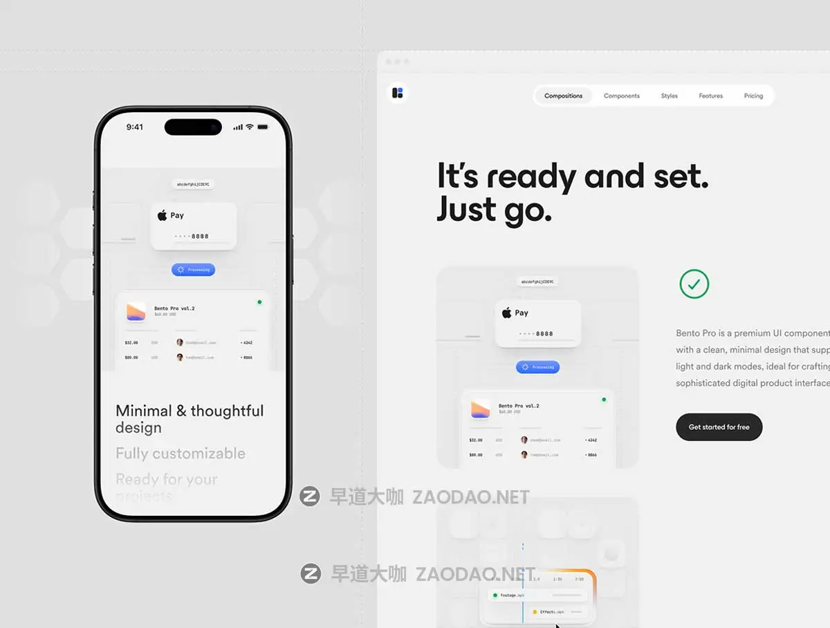 高级双配色金融科技社交交友聊天APP UI卡片小工具设计Figma格式素材 Bento Pro: Multipurpose 2.0插图5 高级双配色金融科技社交交友聊天APP UI卡片小工具设计Figma格式素材 Bento Pro: Multipurpose 2.0插图5