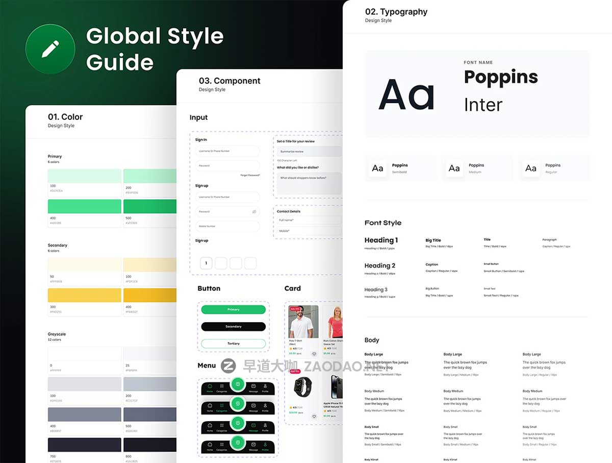 40+屏时尚在线购物电子商城商店应用程序APP UI界面设计Figma模板 Online E-Commerce Mobile App UI Design插图1